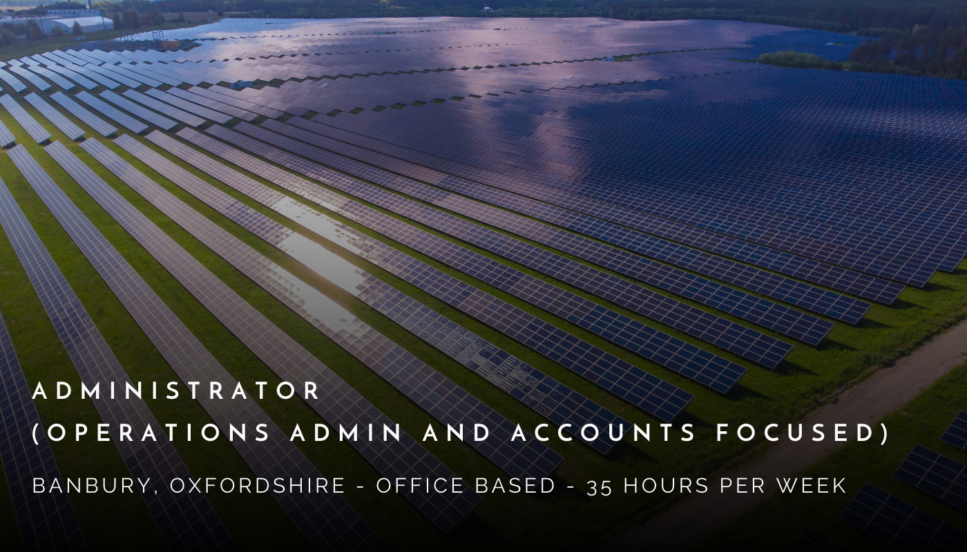 Administrator Operations Admin and Accounts focused job vacancy in Banbury
