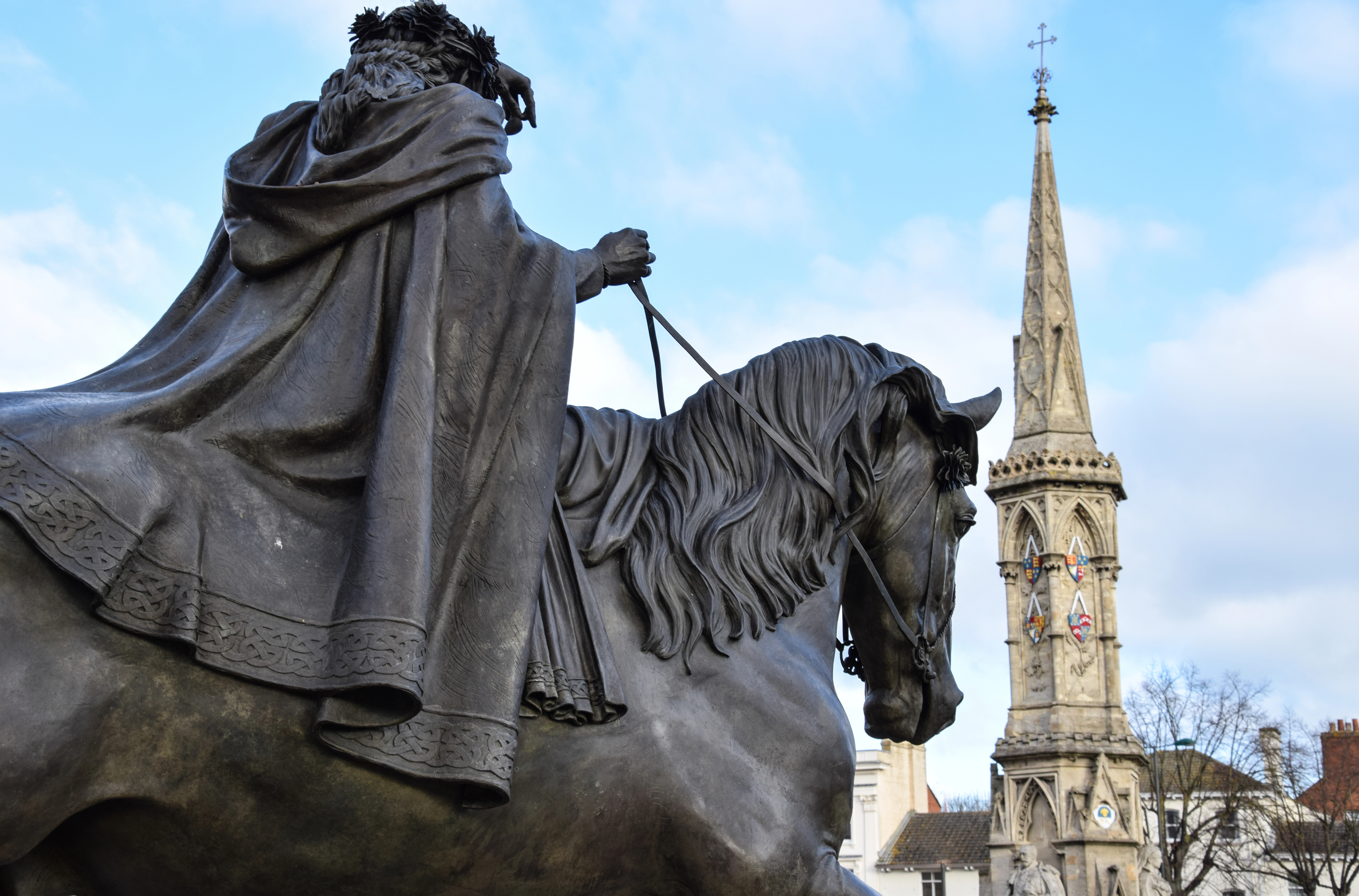 The Fine Lady statue and Banbury Cross, Oxfordshire - part time work in Banbury OX16