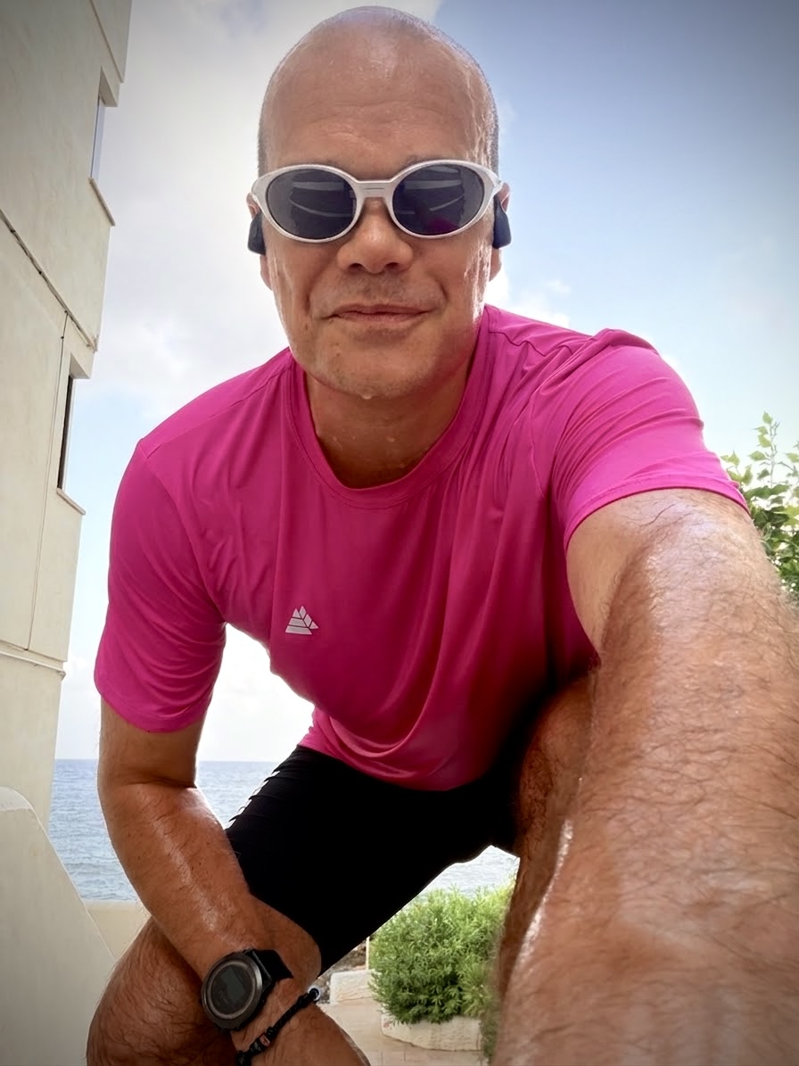 JM just back from a long run