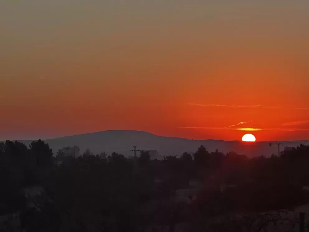 Out before sunrise