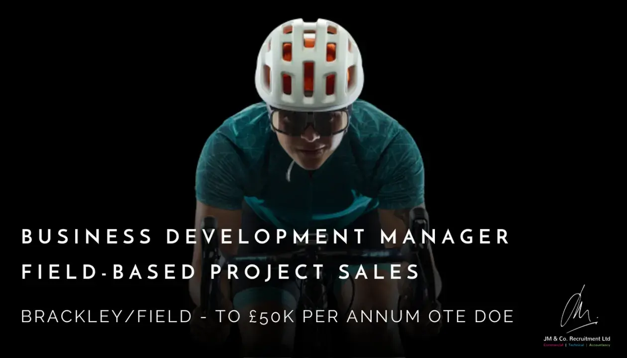 Field Based Business Development Manager role in Brackley NN13