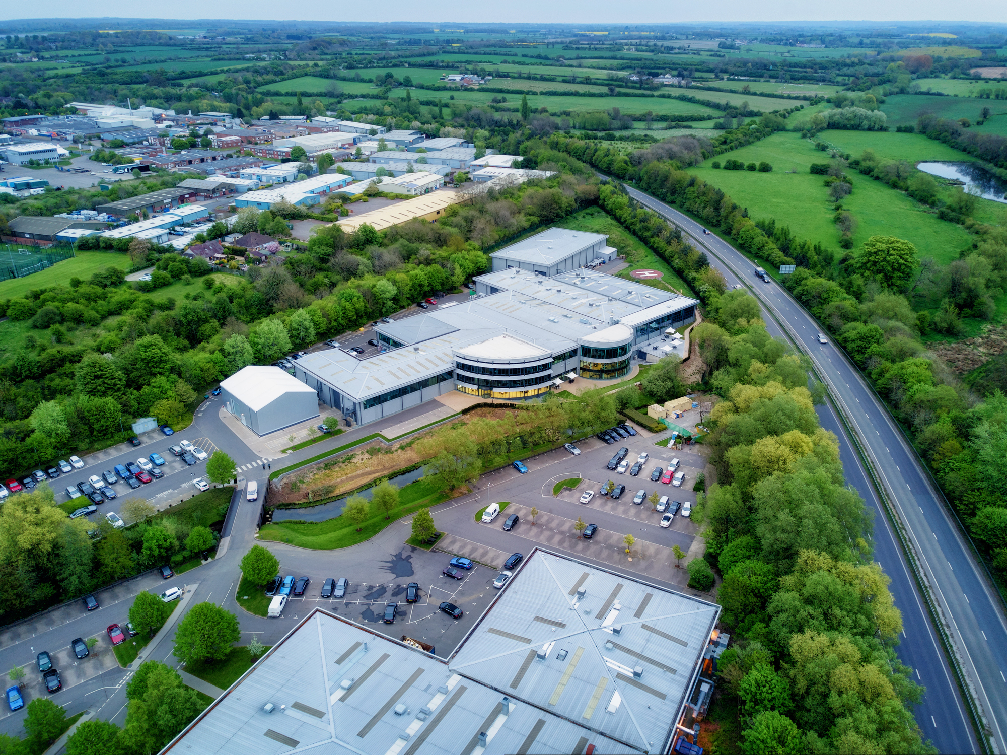 Mercedes-AMG PETRONAS Formula One Team located in Brackley, taken in 2015